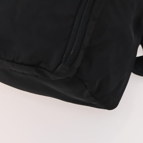 PRADA Backpack Nylon 2 Set Black Khaki Auth bs34889