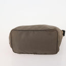 PRADA Shoulder Bag Canvas Nylon Leather 3 Set Brown White Auth bs34891-16