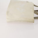 PRADA Shoulder Bag Canvas Nylon Leather 3 Set Brown White Auth bs34891-4