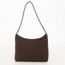 Salvatore Ferragamo Vala Bag Nylon Leather 2 Set Black Brown Auth bs34892-12