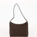 Salvatore Ferragamo Vala Bag Nylon Leather 2 Set Black Brown Auth bs34892-13