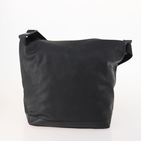 Salvatore Ferragamo Vala Bag Nylon Leather 2 Set Black Brown Auth bs34892