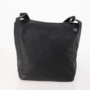 Salvatore Ferragamo Vala Bag Nylon Leather 2 Set Black Brown Auth bs34892-3