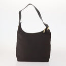 Salvatore Ferragamo Shoulder Bag Nylon 2 Set Pink Dark Brown Auth bs34893-3