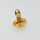 CHANEL Earring metal Gold Tone CC Auth bs34899-10