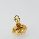 CHANEL Earring metal Gold Tone CC Auth bs34899-11
