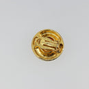 CHANEL Earring metal Gold Tone CC Auth bs34899-9