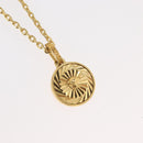VERSACE Necklace metal Gold Tone Auth bs34900A-3