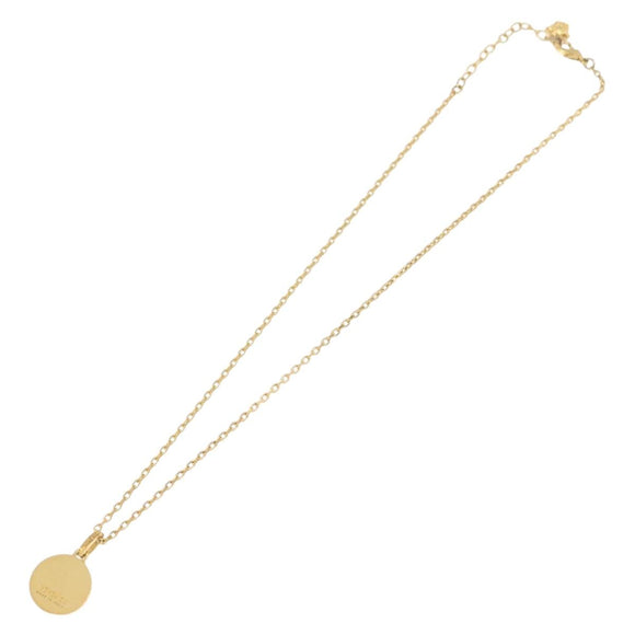 VERSACE Necklace metal Gold Tone Auth bs34900A