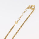 SAINT LAURENT Necklace metal Gold Tone Auth bs34901A-12