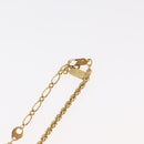 SAINT LAURENT Necklace metal Gold Tone Auth bs34901A-13