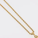 SAINT LAURENT Necklace metal Gold Tone Auth bs34901A-4