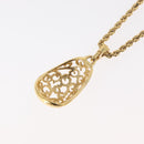 SAINT LAURENT Necklace metal Gold Tone Auth bs34901A-9