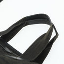 GUCCI Tote Bag Canvas 2way Black Silver 240058 Auth bs34902-8