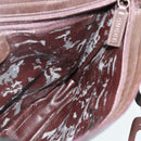 GUCCI Shoulder Bag Leather Brown 001 2122 1822 Auth bs34903-18