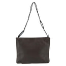 GUCCI Shoulder Bag Leather Brown 001 2122 1822 Auth bs34903-13
