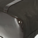 GUCCI Bamboo Tote Bag Nylon Khaki Silver 002 2058 0412 5 Auth bs34905-10