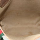 GUCCI GG Supreme Web Sherry Line Bag PVC Beige Red Green 89 02 003 Auth bs34909-15