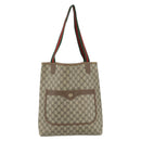 GUCCI GG Supreme Web Sherry Line Bag PVC Beige Red Green 89 02 003 Auth bs34909-2