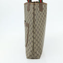 GUCCI GG Supreme Web Sherry Line Bag PVC Beige Red Green 89 02 003 Auth bs34909-5