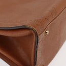GUCCI Bamboo Tote Bag Leather Brown Gold 002 1186 0260 Auth bs34911-9