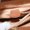 GUCCI Bamboo Tote Bag Leather Brown Gold 002 1186 0260 Auth bs34911-17