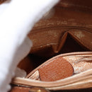 GUCCI Bamboo Tote Bag Leather Brown Gold 002 1186 0260 Auth bs34911-11
