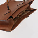 GUCCI Bamboo Tote Bag Leather Brown Gold 002 1186 0260 Auth bs34911-6