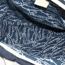GUCCI Tote Bag Canvas Gold Navy 169949 Auth bs34912-11