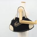 GUCCI Tote Bag Canvas Gold Navy 169949 Auth bs34912-22