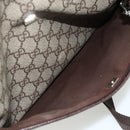 GUCCI GG Supreme Shoulder Bag PVC Beige Silver 141626 Auth bs34913-21