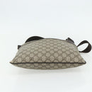 GUCCI GG Supreme Shoulder Bag PVC Beige Silver 141626 Auth bs34913-9