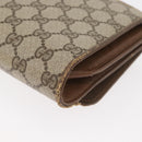 GUCCI GG Supreme Shoulder Bag PVC Beige Gold 904 02 050 Auth bs34914-16