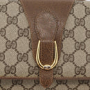 GUCCI GG Supreme Shoulder Bag PVC Beige Gold 904 02 050 Auth bs34914-17