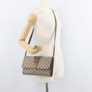 GUCCI GG Supreme Shoulder Bag PVC Beige Gold 904 02 050 Auth bs34914-23
