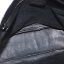 CELINE Shoulder Bag Leather Black Gold Auth bs34916-10
