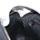 CELINE Shoulder Bag Leather Black Gold Auth bs34916-21