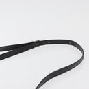 CELINE Shoulder Bag Leather Black Gold Auth bs34916-8