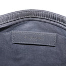 BALENCIAGA Clutch Bag Canvas Black Silver 459745 Auth bs34917A-14