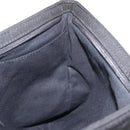 BALENCIAGA Clutch Bag Canvas Black Silver 459745 Auth bs34917A-17