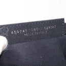 BALENCIAGA Clutch Bag Canvas Black Silver 459745 Auth bs34917A-19