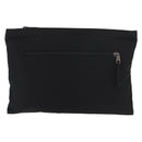 BALENCIAGA Clutch Bag Canvas Black Silver 459745 Auth bs34917A-3