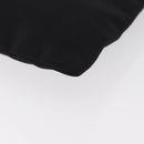 BALENCIAGA Clutch Bag Canvas Black Silver 459745 Auth bs34917A-8