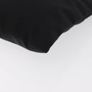 BALENCIAGA Clutch Bag Canvas Black Silver 459745 Auth bs34917A-9