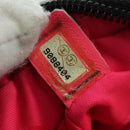 CHANEL Cambon Line Matelassé Umhängetasche Leder Schwarz Silberfarbene CC Auth bs34918M-12
