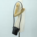 CHANEL Cambon Line Matelassé Umhängetasche Leder Schwarz Silberfarbene CC Auth bs34918M-22