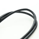 CHANEL Cambon Line Matelassé Umhängetasche Leder Schwarz Silberfarbene CC Auth bs34918M-14