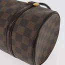 LOUIS VUITTON Damier Ebene Papillon 26 Hand Bag M51304 LV Auth bs34920-15