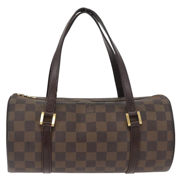 LOUIS VUITTON Damier Ebene Papillon 26 Hand Bag M51304 LV Auth bs34920