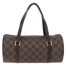 LOUIS VUITTON Damier Ebene Papillon 26 Hand Bag M51304 LV Auth bs34920-2